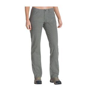 NWT Kuhl Inspiratr Straight Hiking Pants Stretch Gray Size 10 Short 30" inseam